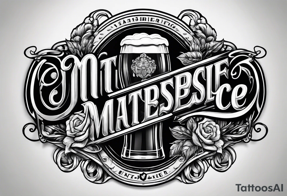 beer tattoo idea