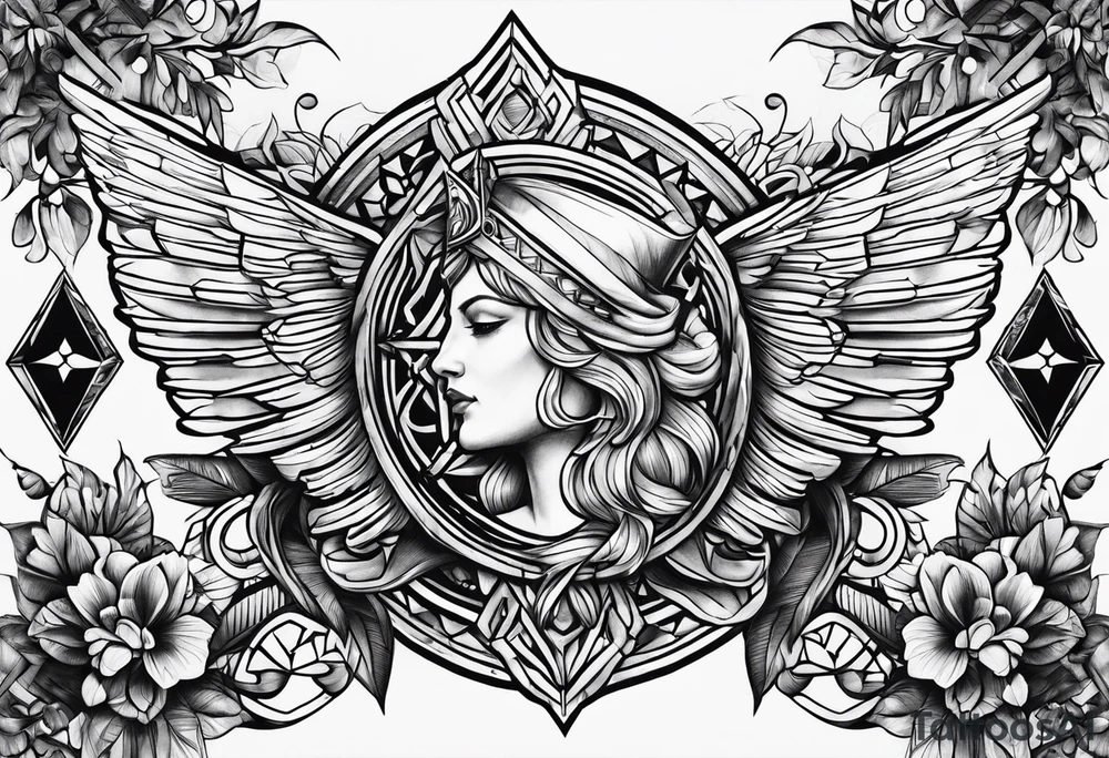 Justicia tattoo idea