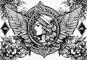 Justicia tattoo idea