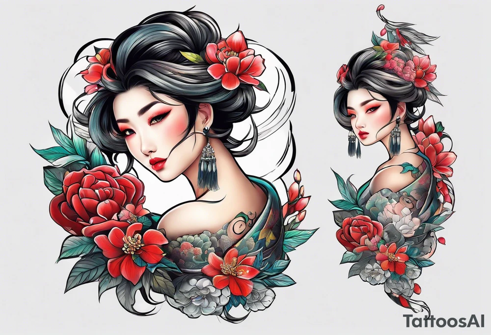 Con 
Rồng tattoo idea