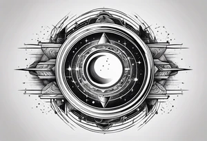 wormhole scheme tattoo idea