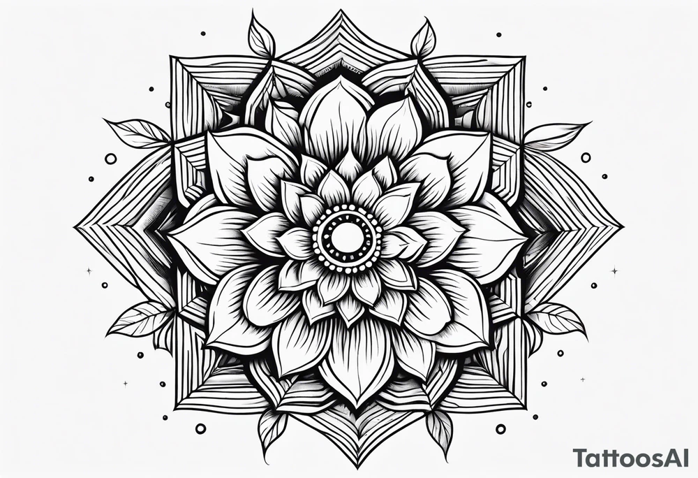 No rain no flowers tattoo idea