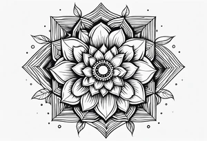 No rain no flowers tattoo idea