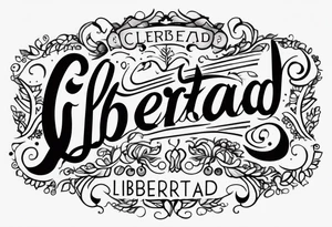 Paz
Claridad
Libertad tattoo idea