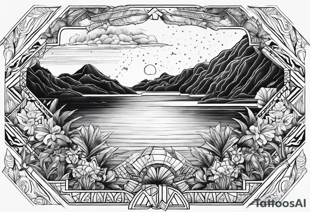 Palau island tattoo idea