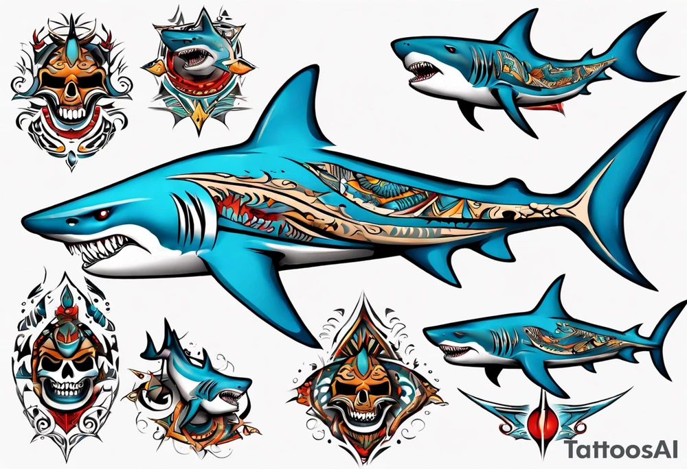 shark tattoo idea