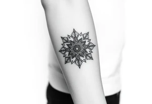 mandala ja shaman tattoo idea