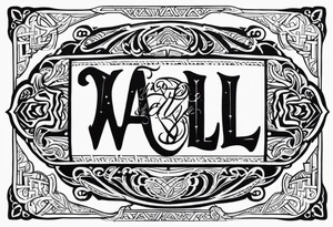 VALHALLA  prayer tattoo idea
