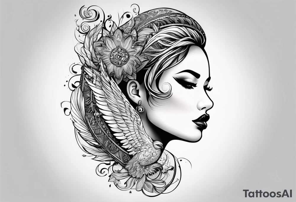 I trust and rely myself tattoo idea