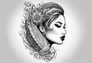 I trust and rely myself tattoo idea