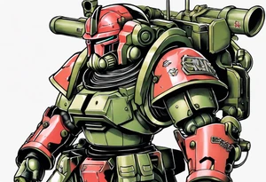 Zaku II tattoo idea