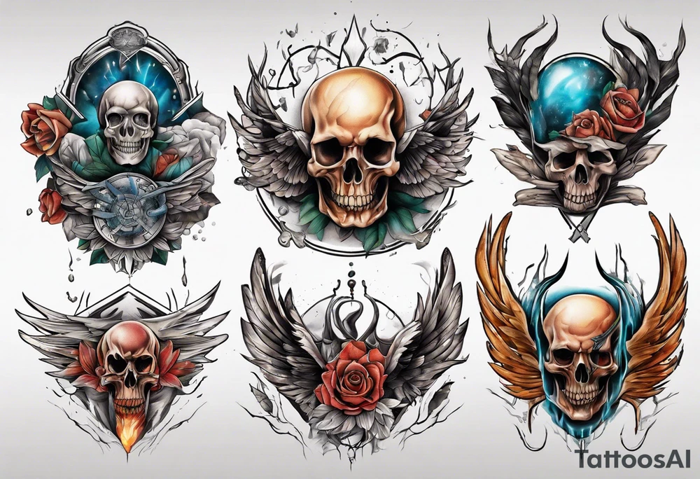 Outerbody experience tattoo idea