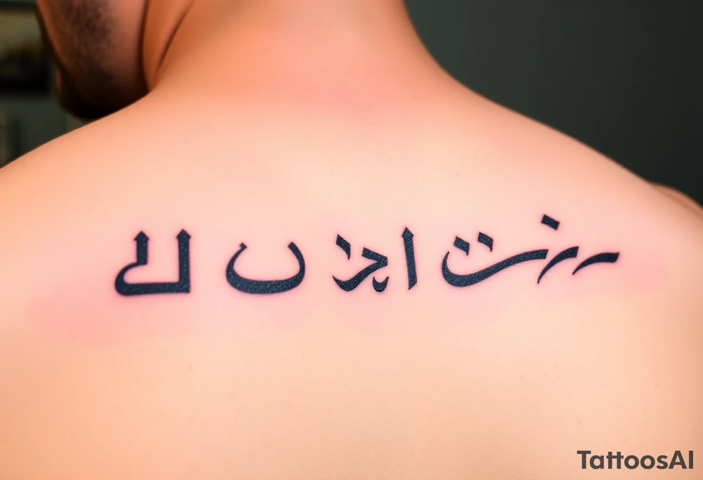 مشیل tattoo idea