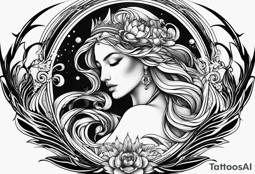 Aquarius tattoo idea