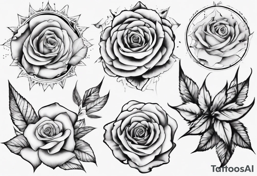 Rosa dos ventos viagem tattoo idea