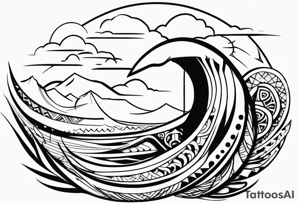 maui Polynesian hook tattoo tattoo idea