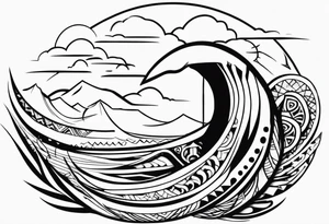 maui Polynesian hook tattoo tattoo idea