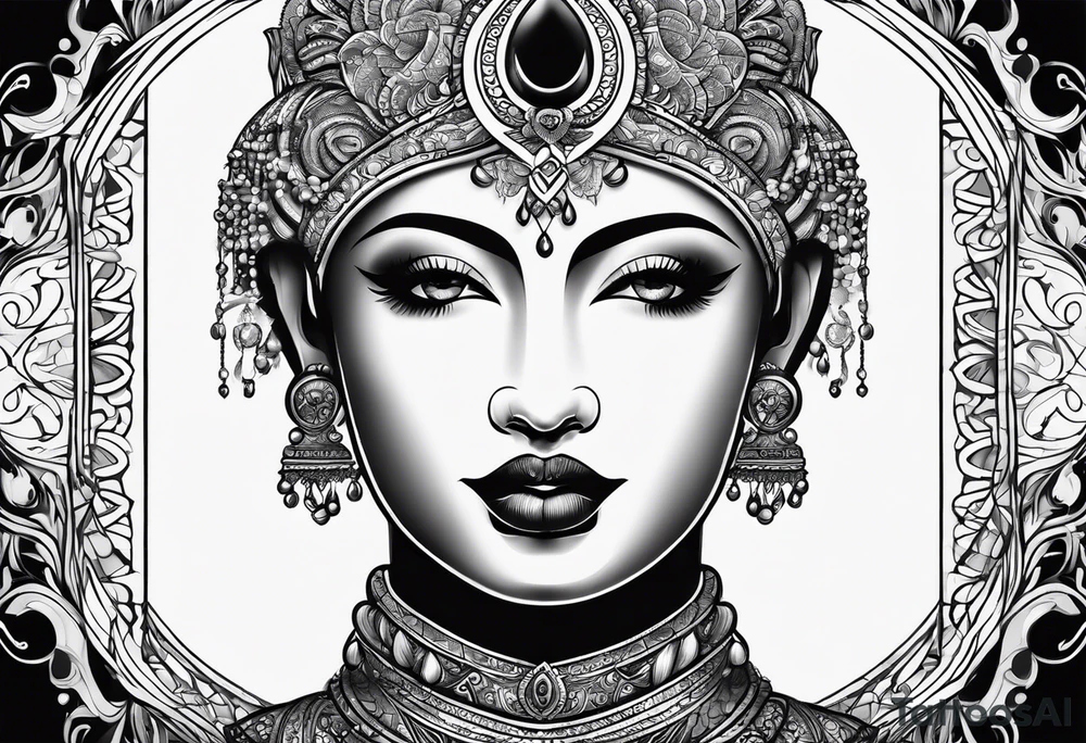 God is love tattoo idea