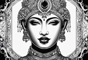 God is love tattoo idea
