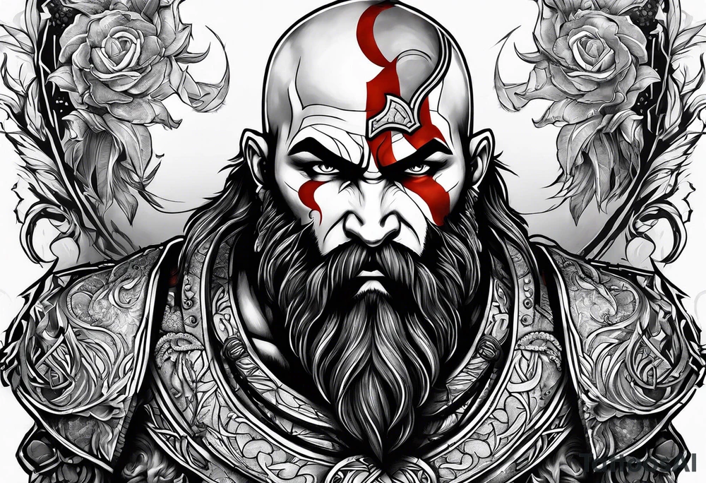 god of war tattoo idea