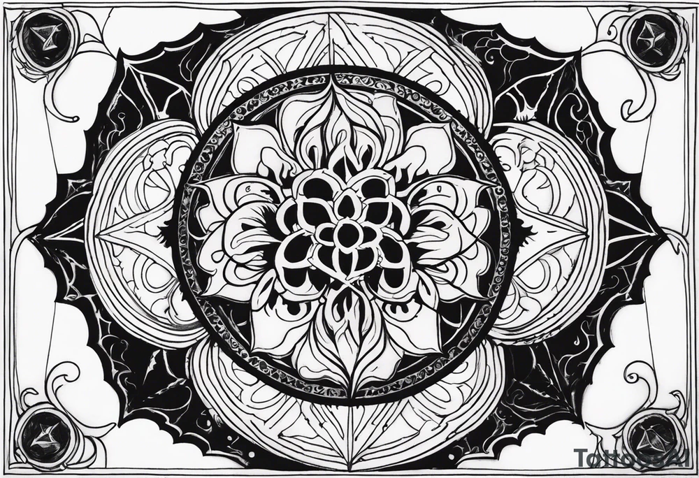 death and beauty, Eldridge horror, astrology tattoo idea