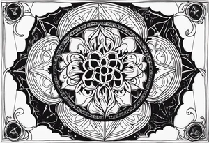 death and beauty, Eldridge horror, astrology tattoo idea