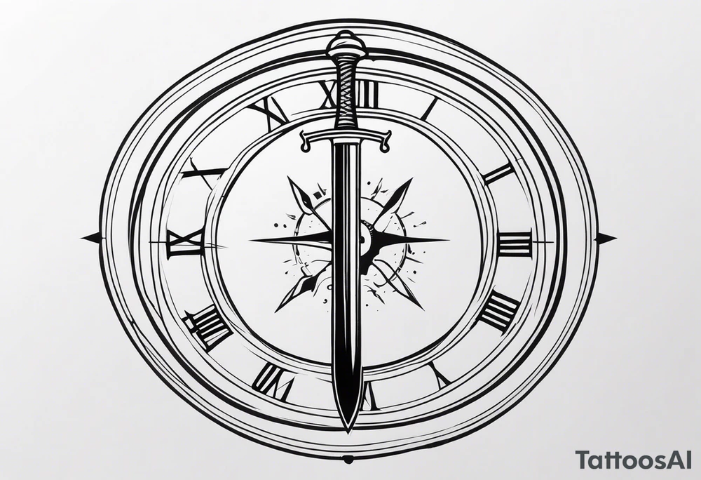 About time travel and i also want sword tattoo idea