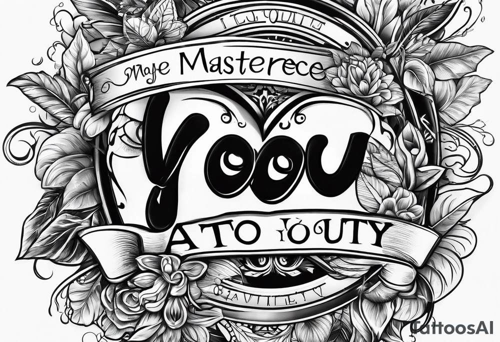 I love you tattoo idea