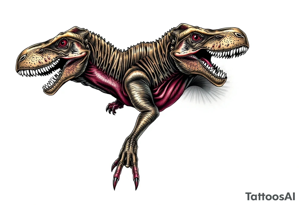 dinosaur tattoo idea