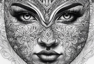 Small light in vast darkness tattoo idea