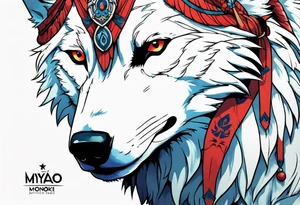 princess mononoke tattoo idea