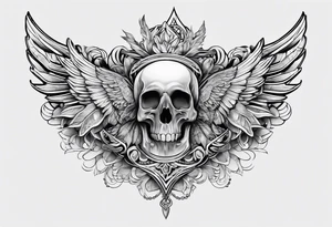 Hand wrapped around neck tattoo idea