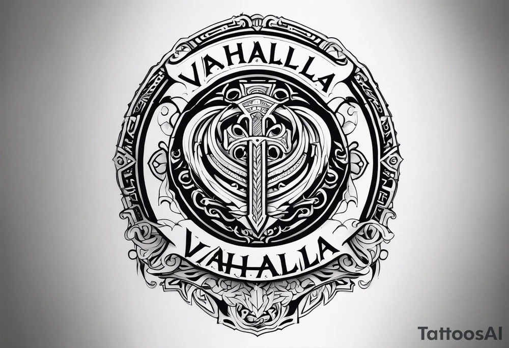 Valhalla tattoo idea