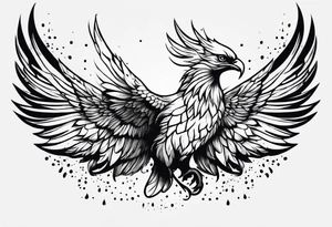 icarus falling tattoo idea