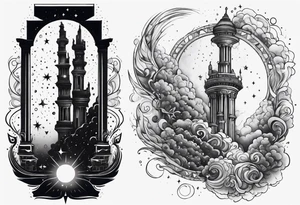 Pillars of creation tattoo idea