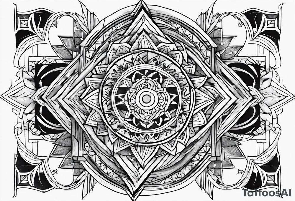 Tengri tattoo idea
