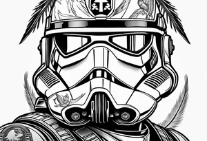 Captain Rex, Pistols drawn, Phoenix Squadron Helmet tattoo idea