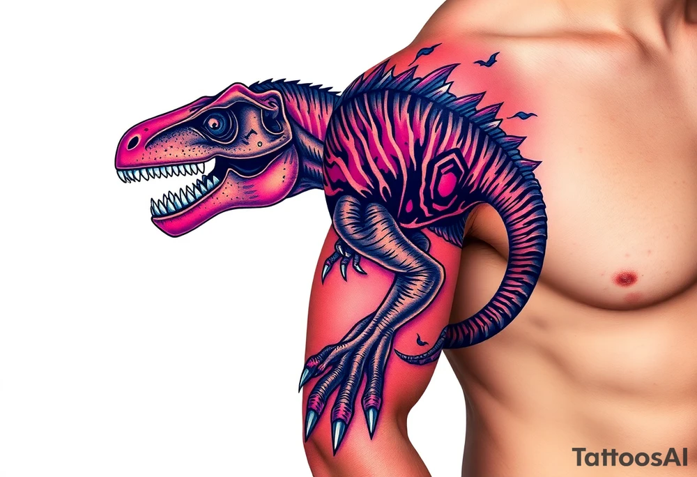 dinosaur tattoo idea