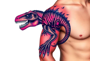 dinosaur tattoo idea