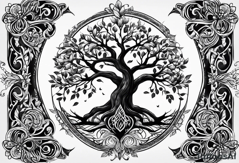 tree of life tattoo idea