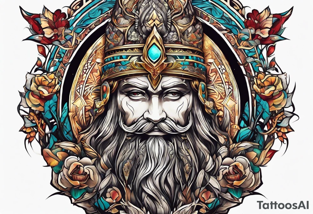 Ancient sumarian tattoo idea