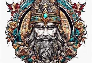 Ancient sumarian tattoo idea