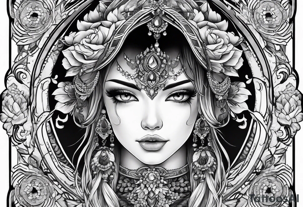 Full back tattoo covering the whole back tattoo idea