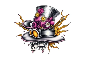 madhatters hat tattoo idea