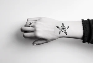 Starfish bracelet tattoo idea