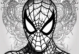 Spider-Man, darkness, animal tattoo idea