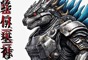 Mechagodzilla tattoo idea
