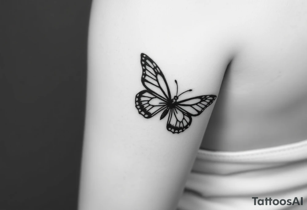 Butterfly tattoo idea