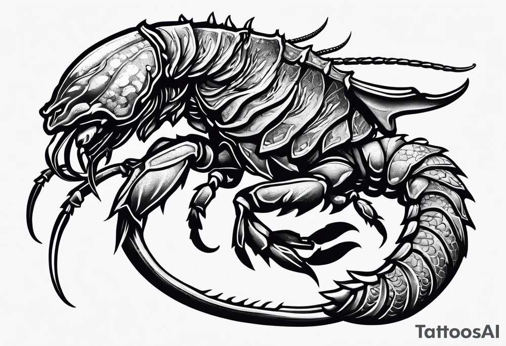 Angry scorpion tattoo idea