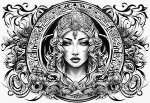 Gemini tattoo idea